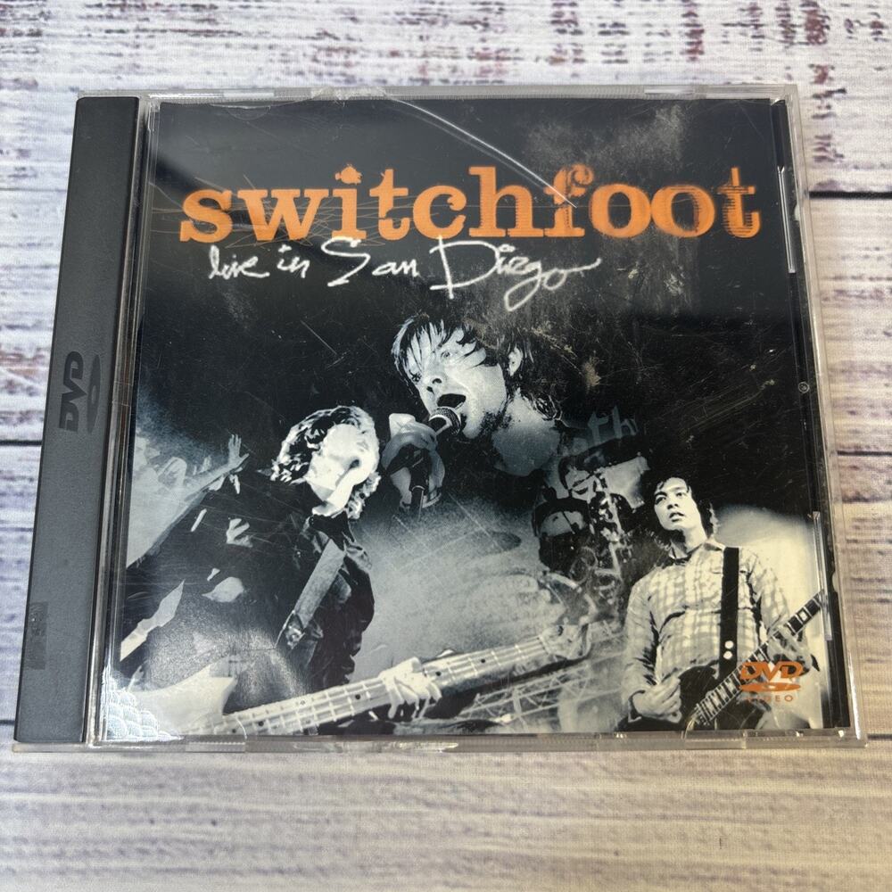 Live in San Diego (DVD, 2004) Switchfoot